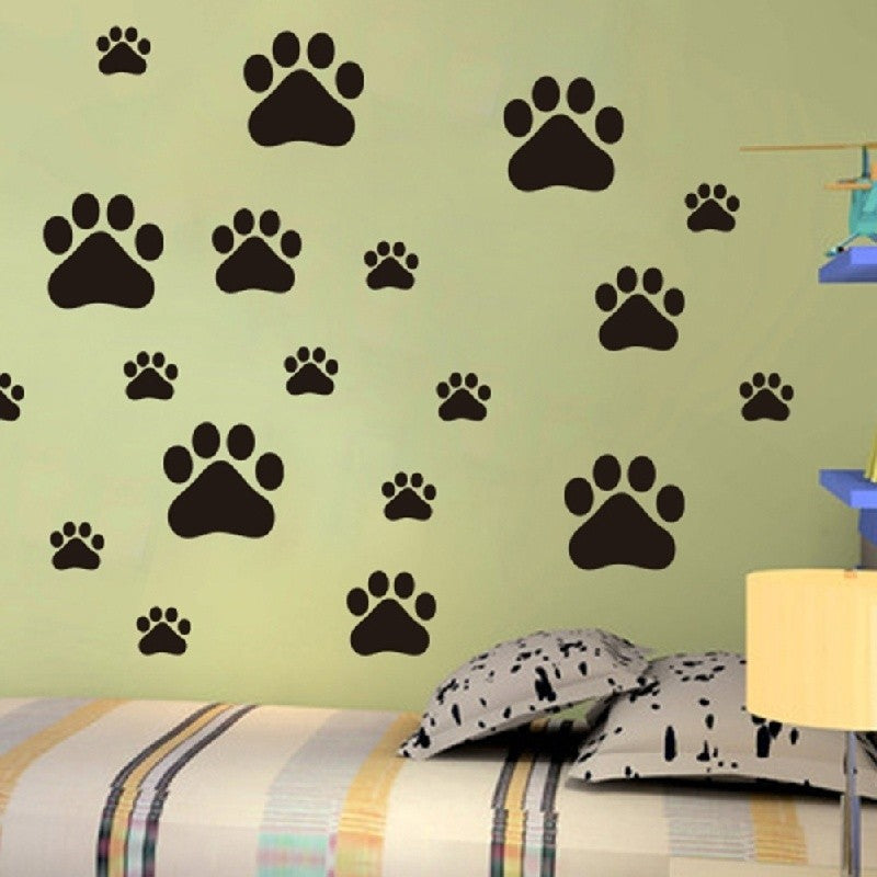Dog Paw Print Decal